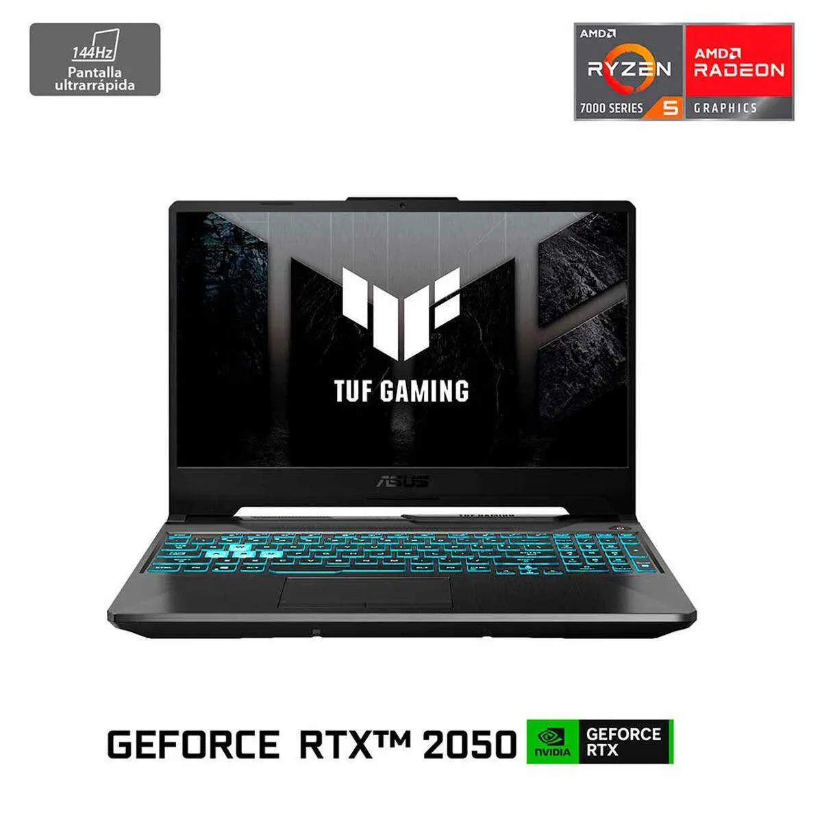 Notebook Gamer Asus TUF Gaming A15 FA506NF-HN003W AMD Ryzen 5 8GB 512GB SSD 15,6" NVIDIA RTX 2050
