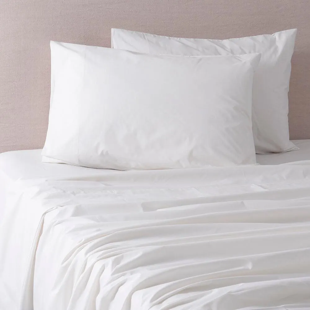 Sábana 200 Hilos Cobre 2 Plazas Blanco