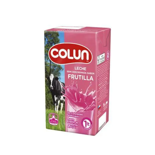 Leche Frutilla Colun 1 Lt