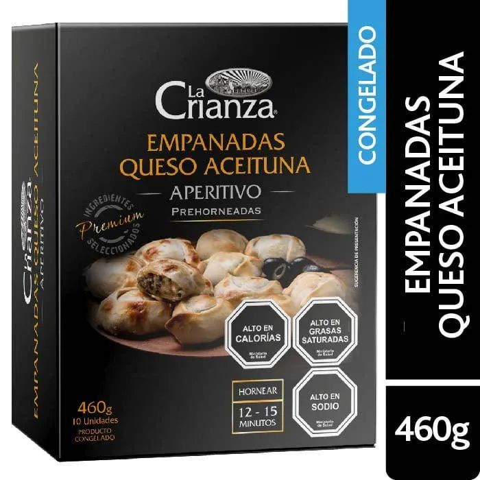 Empanada Aceituna Queso La Crianza 460 Gr