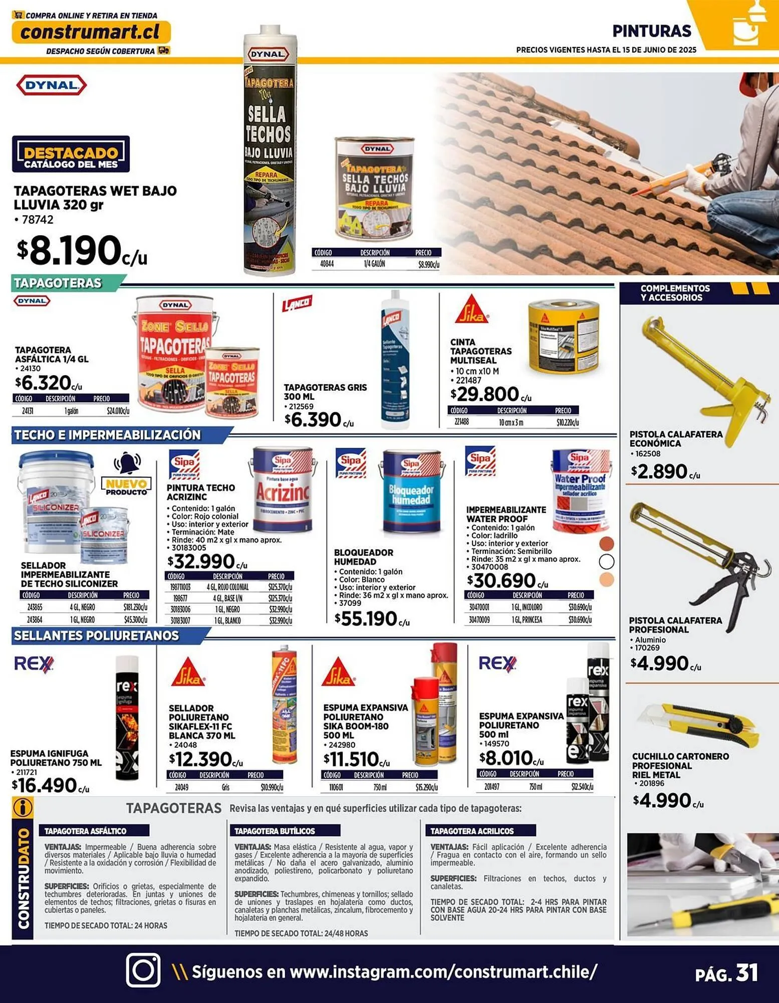 Catálogo de Catálogo Construmart 1 de julio al 31 de julio 2025 - Página 31