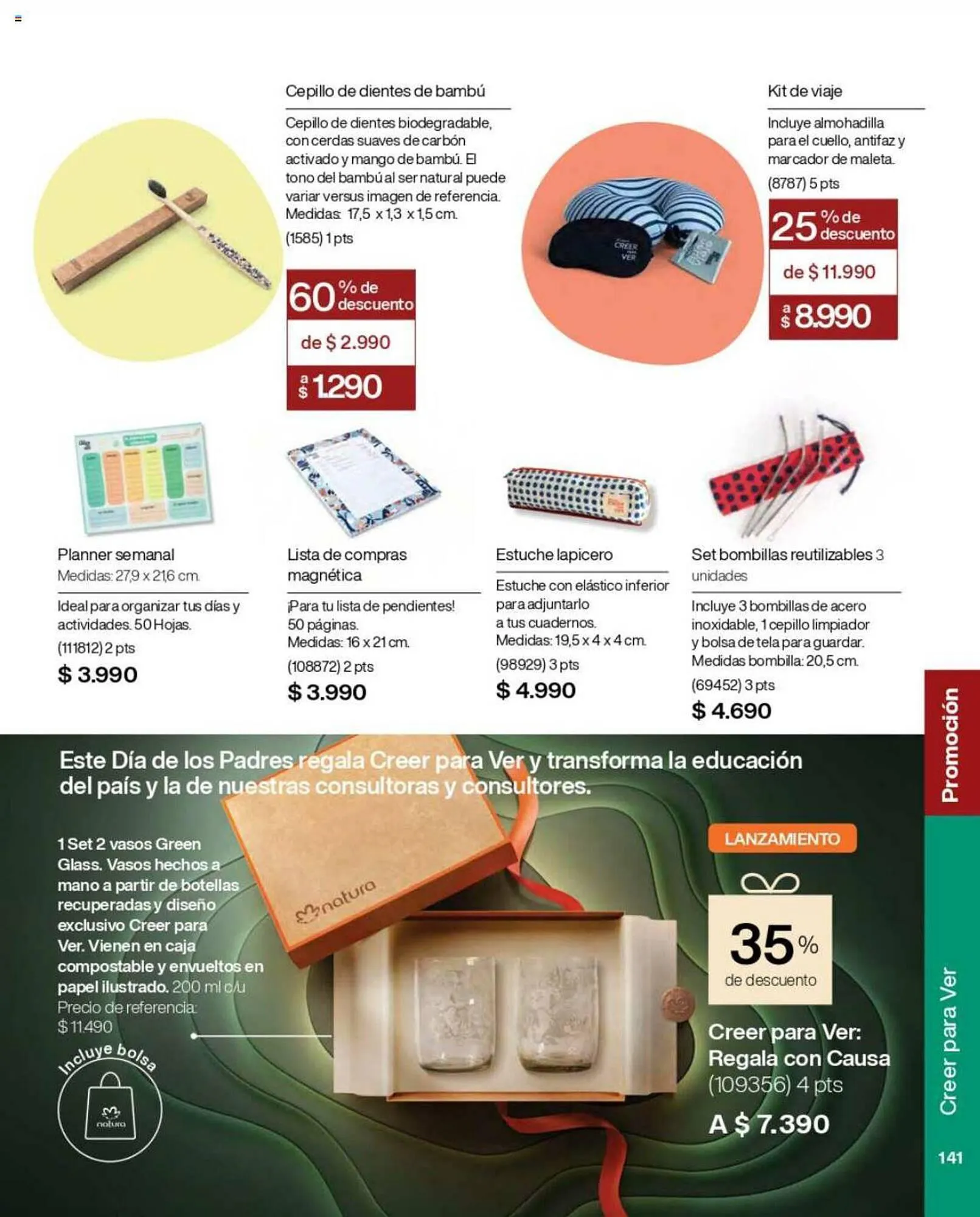 Catálogo de Catálogo Natura 1 de agosto al 31 de agosto 2023 - Página 141