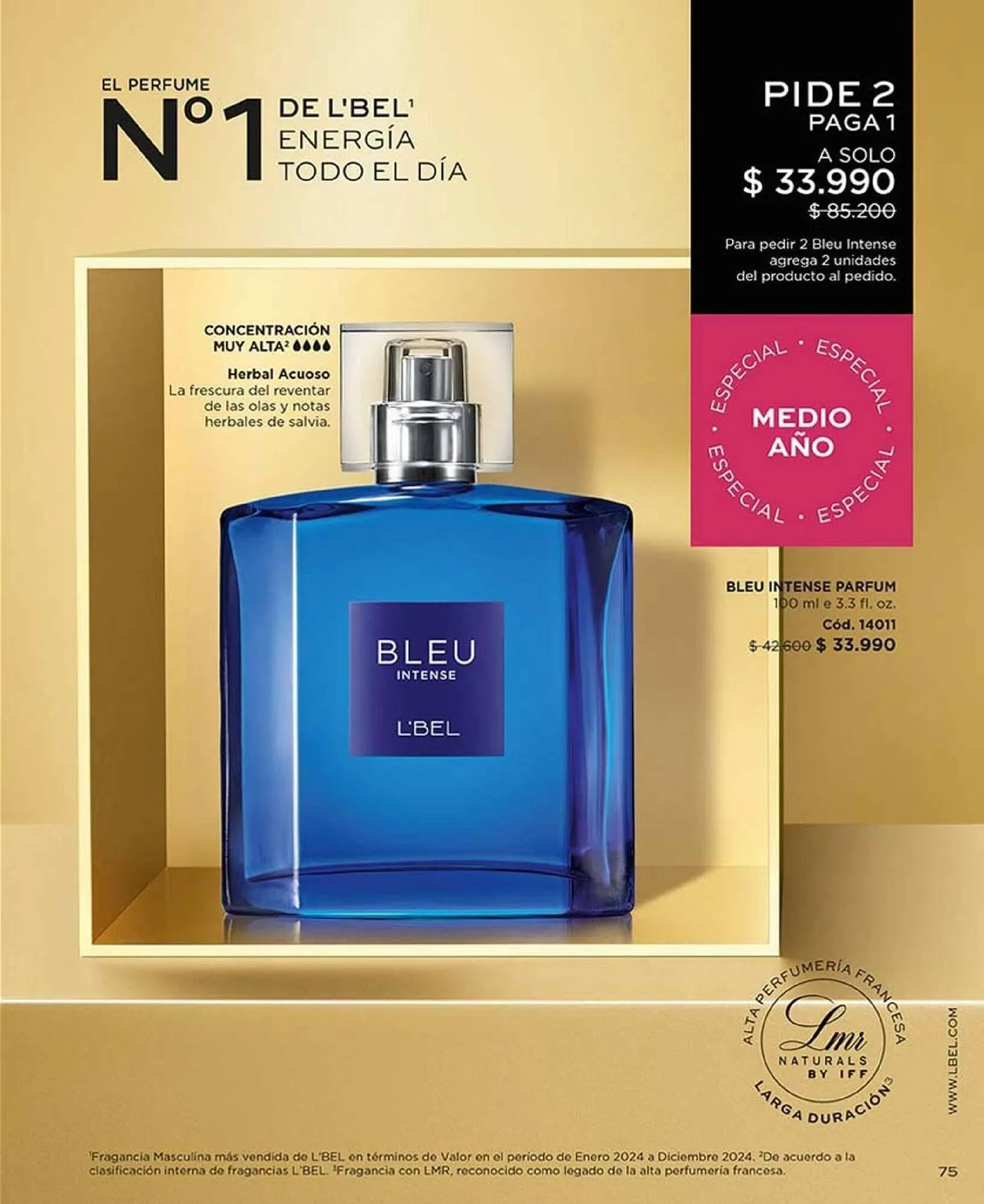 Catálogo de Catálogo L'Bel 1 de noviembre al 30 de noviembre 2025 - Página 75