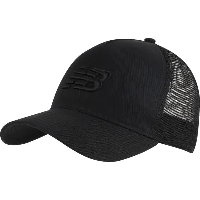 Jockey Unisex New Balance Sport Essentials Trucker Negro