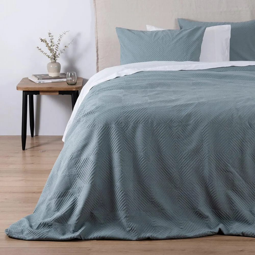 Funda de Plumón Geo 2 Plazas Azul