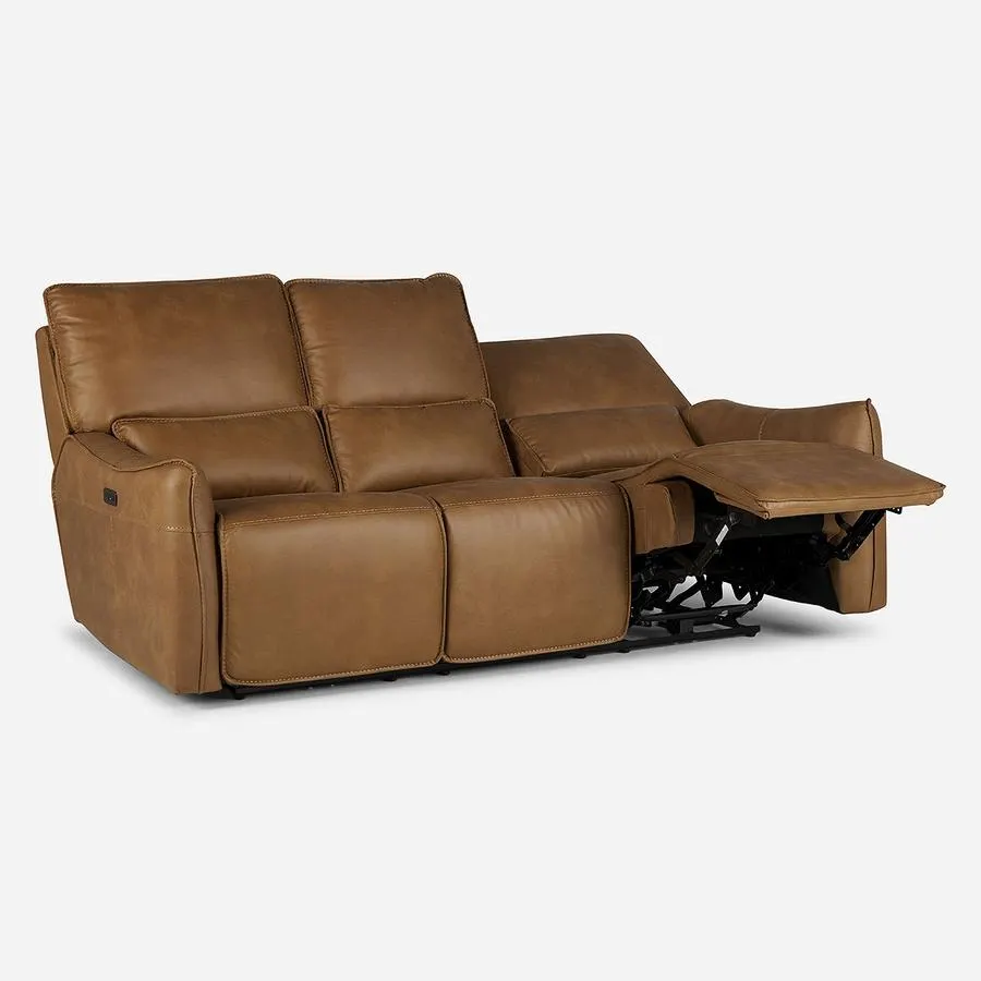 Sofá Reclinable Matt Tela Eléctrico 2 Motores