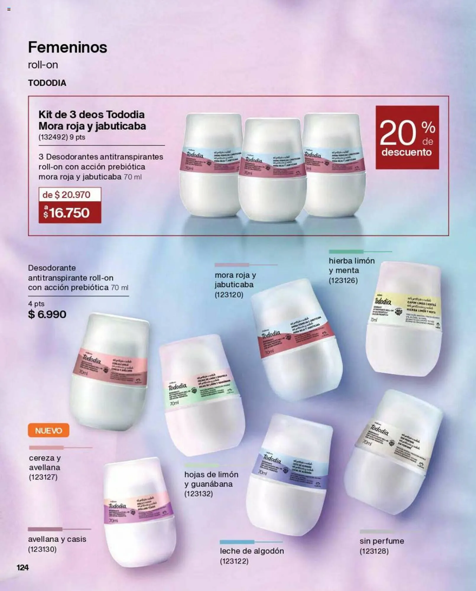 Catálogo de Catálogo Natura 1 de septiembre al 30 de septiembre 2023 - Página 124