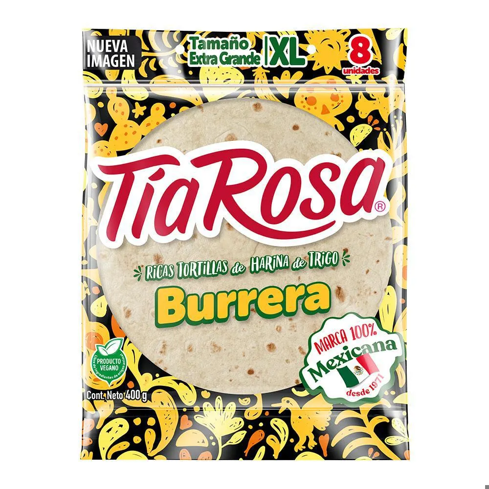 Tortilla burrera 8 un bolsa