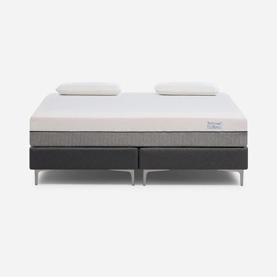 Cama Europea Sollievo King + Almohadas
