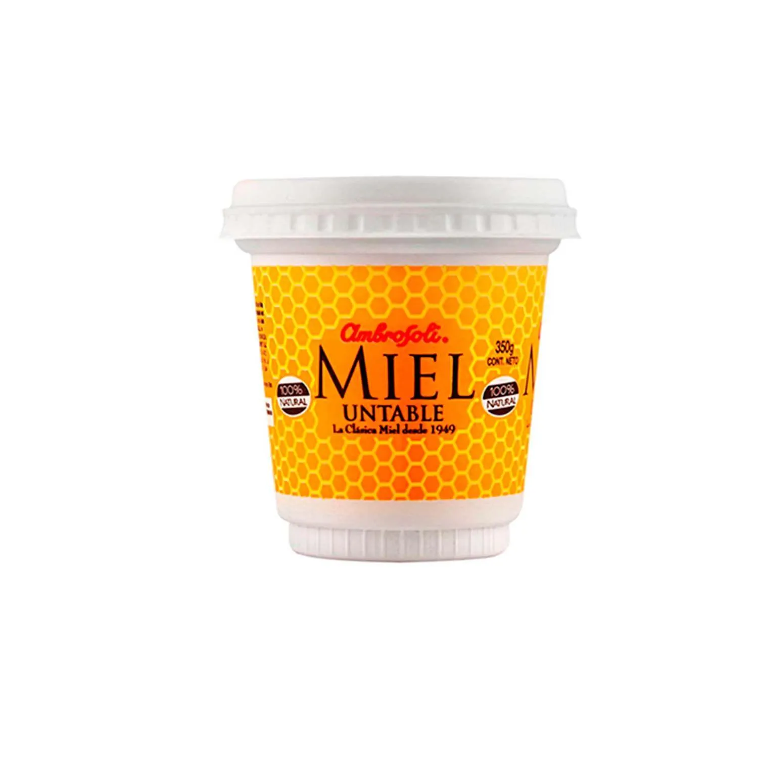 Miel de Abeja Ambrosoli Untable, 350gr.