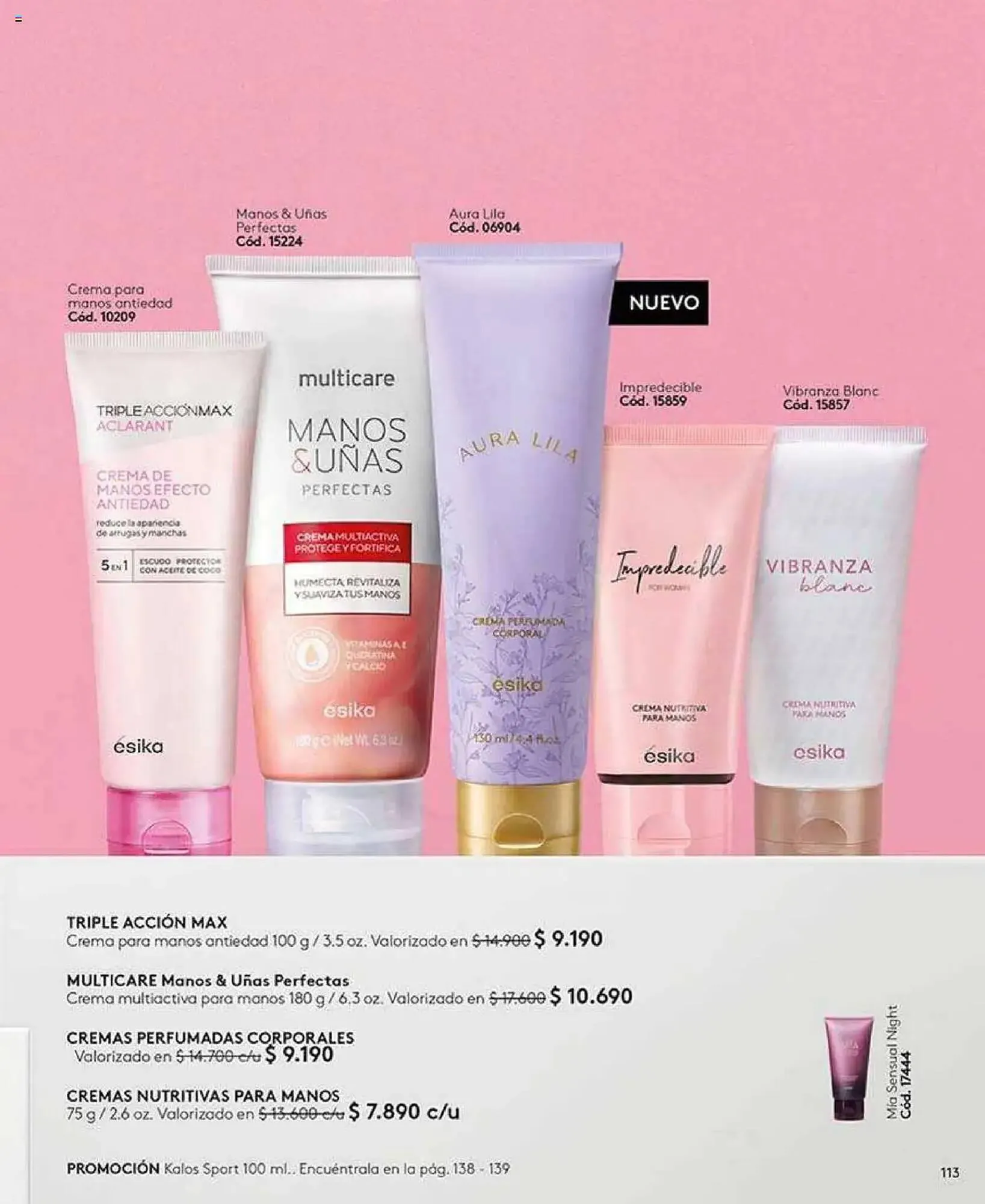 Catálogo de Catálogo Ésika 1 de mayo al 15 de mayo 2025 - Página 113