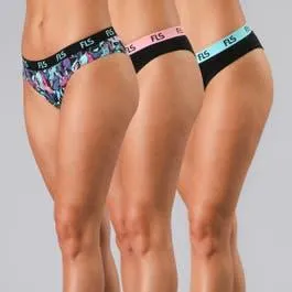 Pack 3X Bikini Algodon Fls 25586 Surtido 1