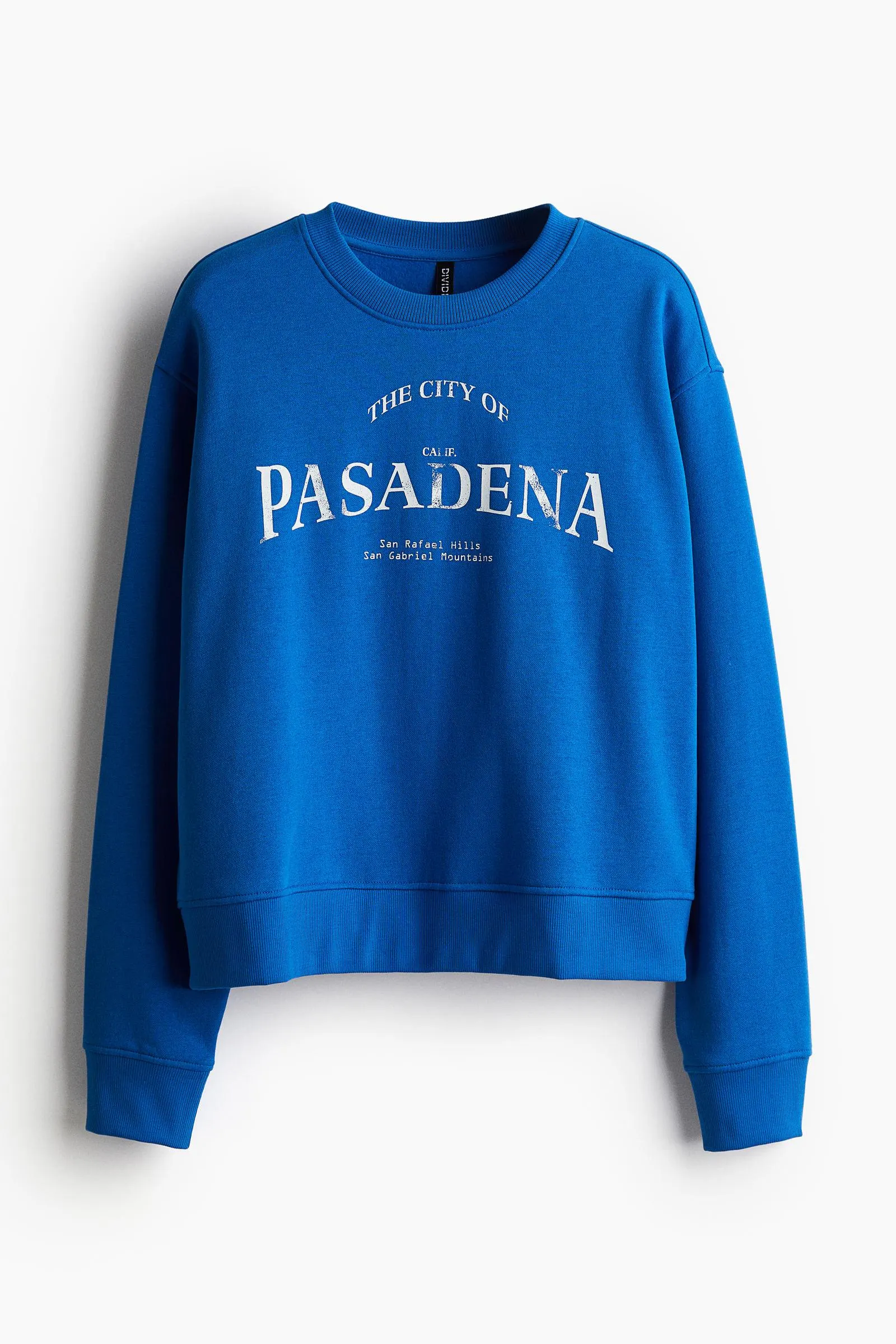 Polerón oversize con motivo delante