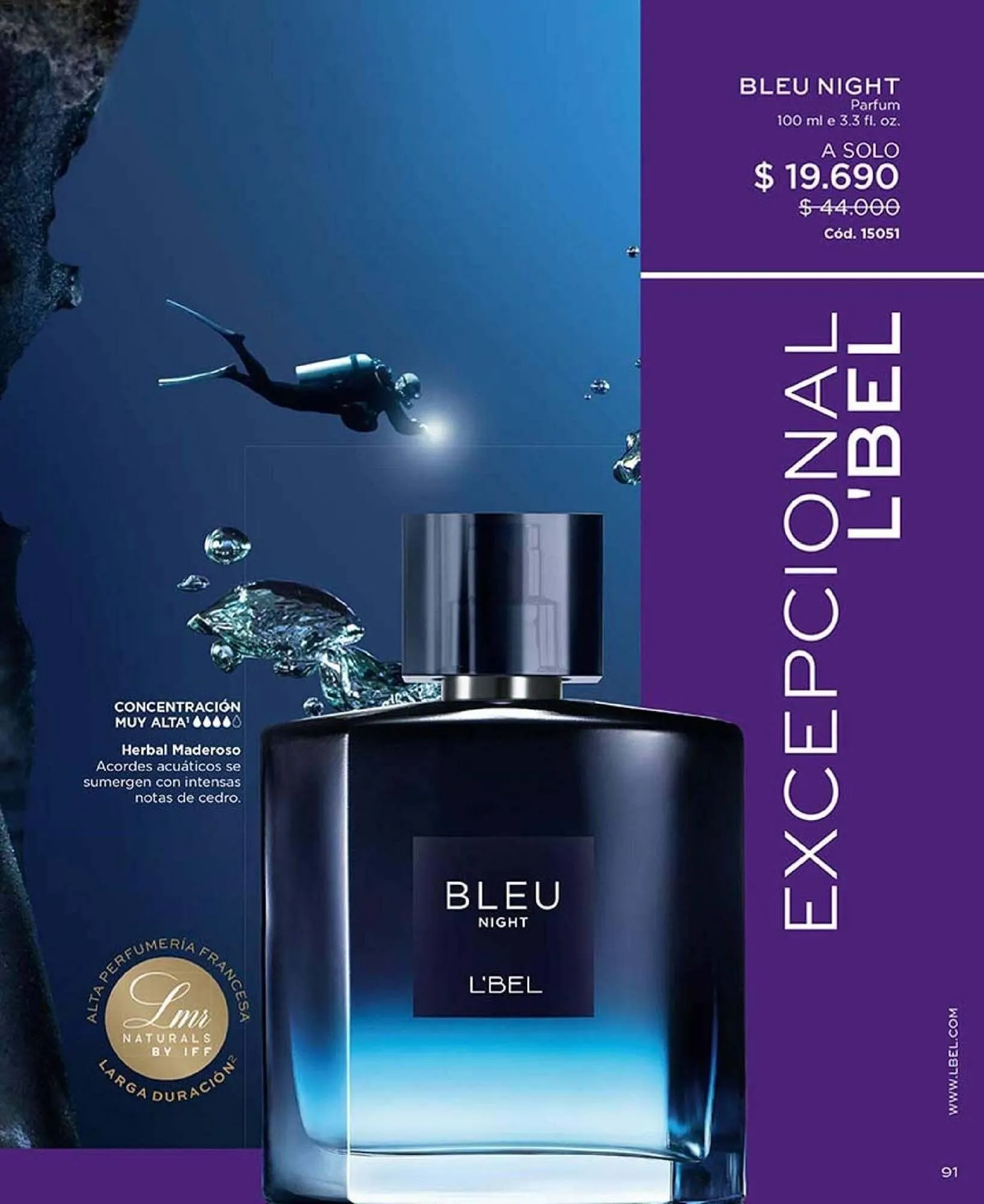 Catálogo de Catálogo L'Bel 6 de octubre al 31 de octubre 2025 - Página 91