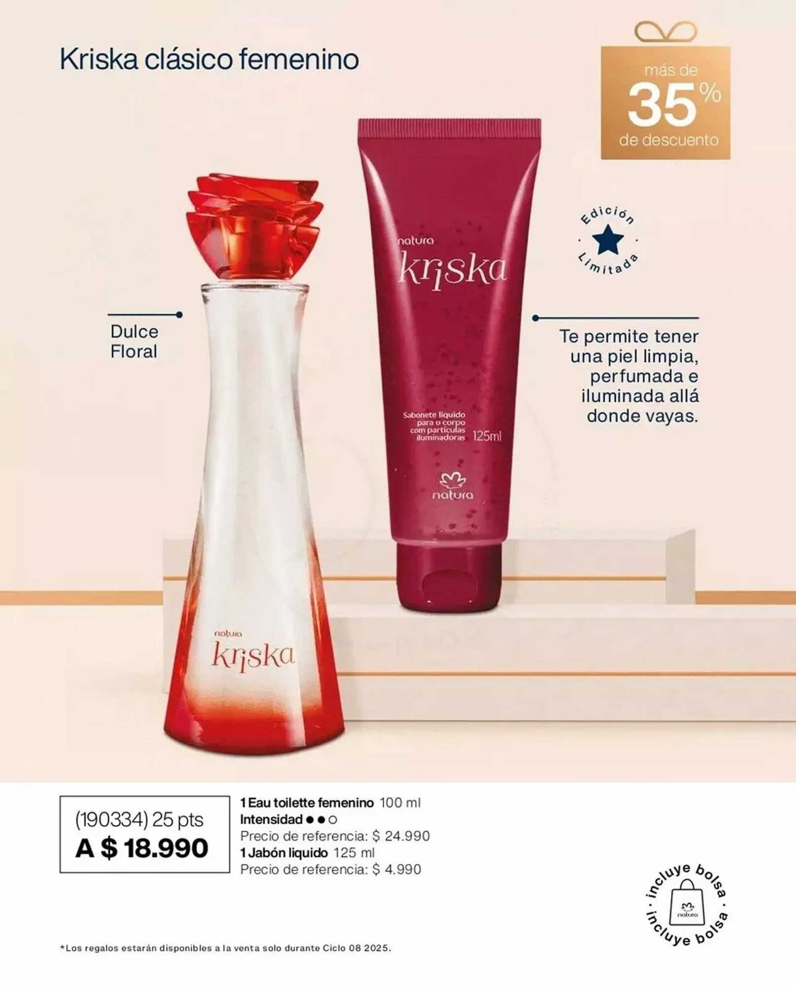 Catálogo de Catálogo Natura 1 de septiembre al 30 de septiembre 2025 - Página 21