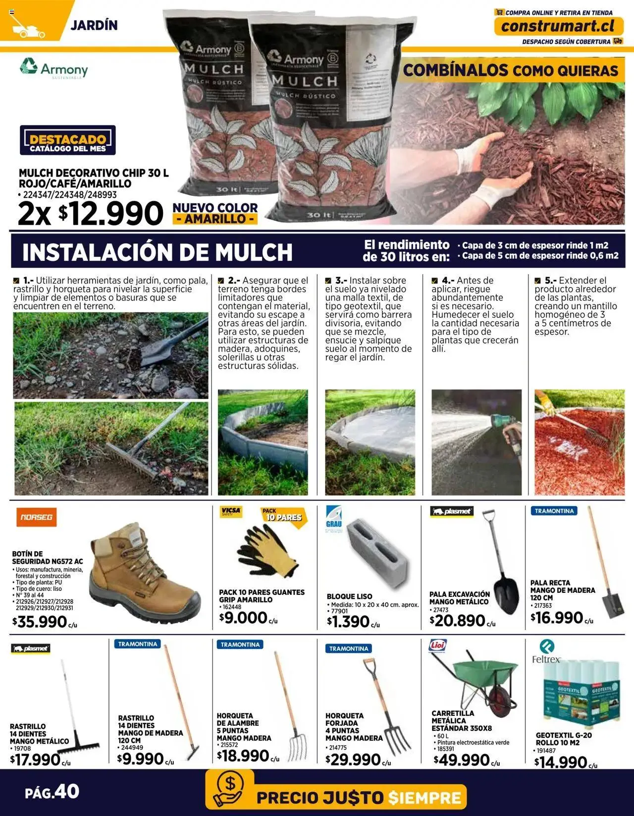 Catálogo de Construmart ofertas 1 de marzo al 31 de marzo 2025 - Página 40
