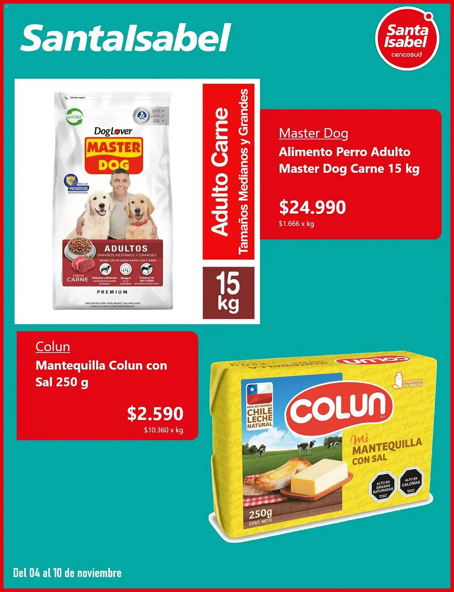 Catálogo de Catálogo Santa Isabel 4 de noviembre al 11 de noviembre 2025 - Página 4