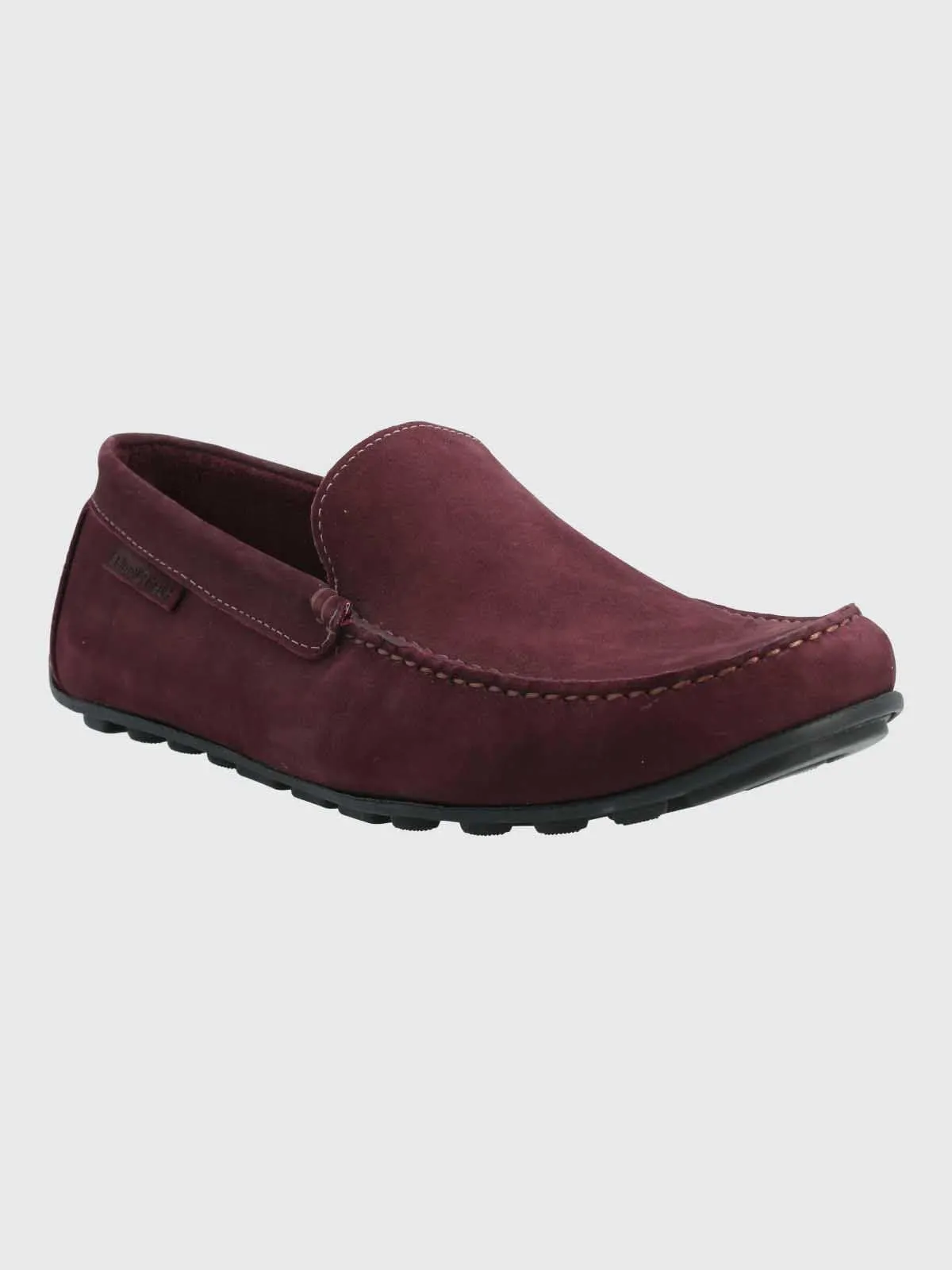 Mocasin Cuero Hombre Blumenau Burdeo Hush Puppies