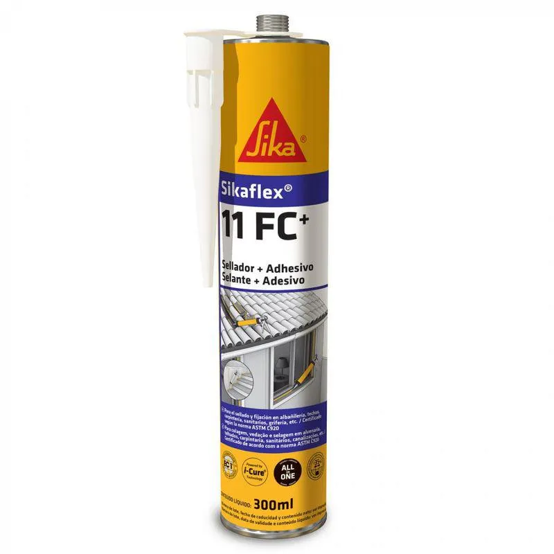 Adhesivo sellador Sikaflex-11 FC 300 cc Blanco