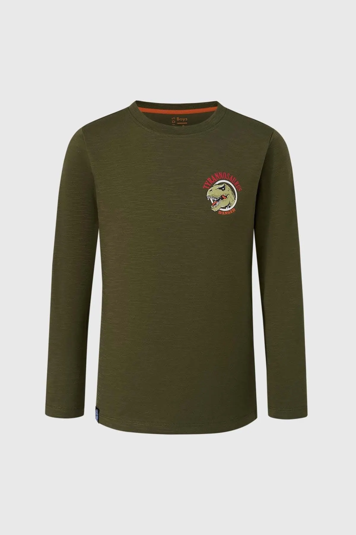 Polera Niño Print Verde