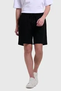 Short de baÑo hombre print negro