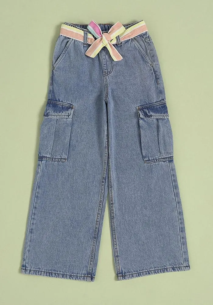 Jeans Bolsillos Cargo