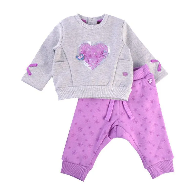 Buzo Bebé Niña Gris