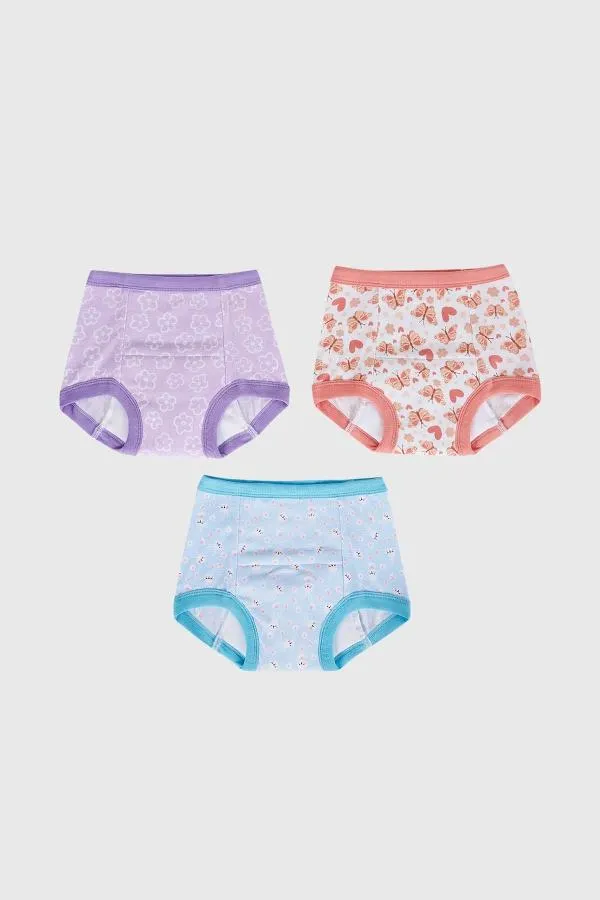 CalzÓn niÑa tripack entrenamiento celeste