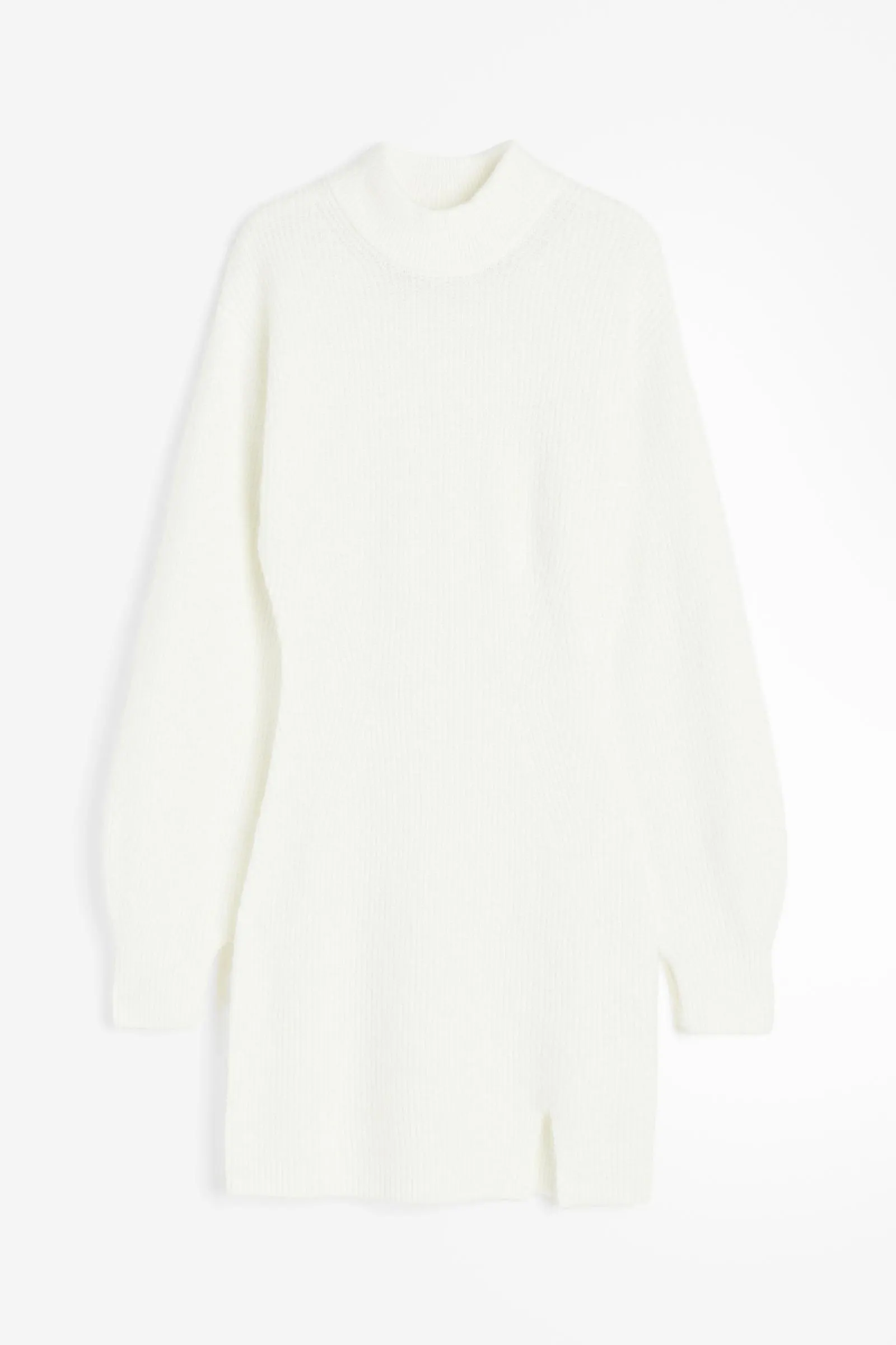 Vestido de punto con cuello alto