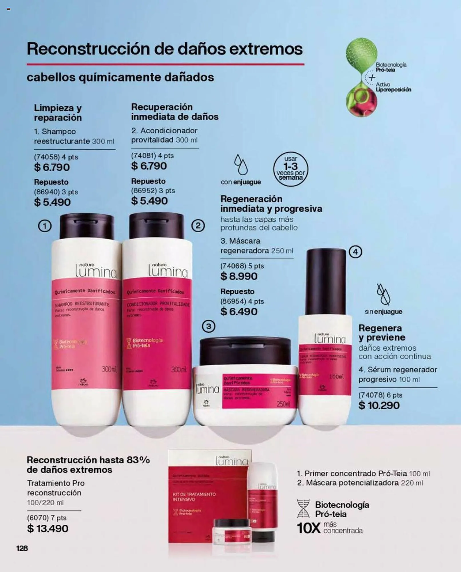 Catálogo de Catálogo Natura 1 de septiembre al 30 de septiembre 2023 - Página 128