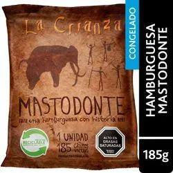 Hamburguesa de Vacuno La Crianza Mastodonte 185 g