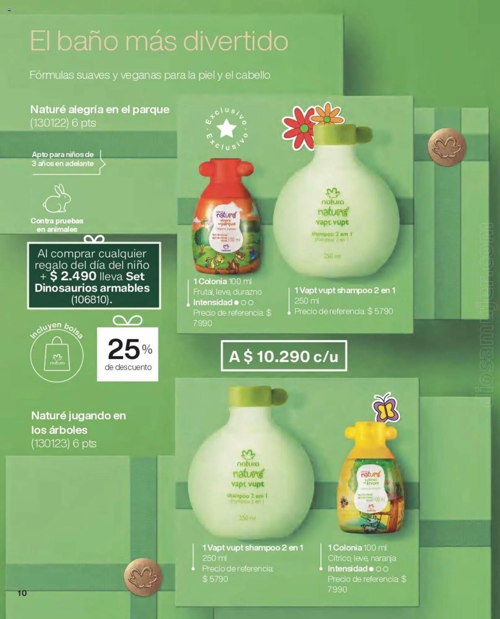 Catálogo de Catálogo Natura 1 de julio al 31 de octubre 2023 - Página 10