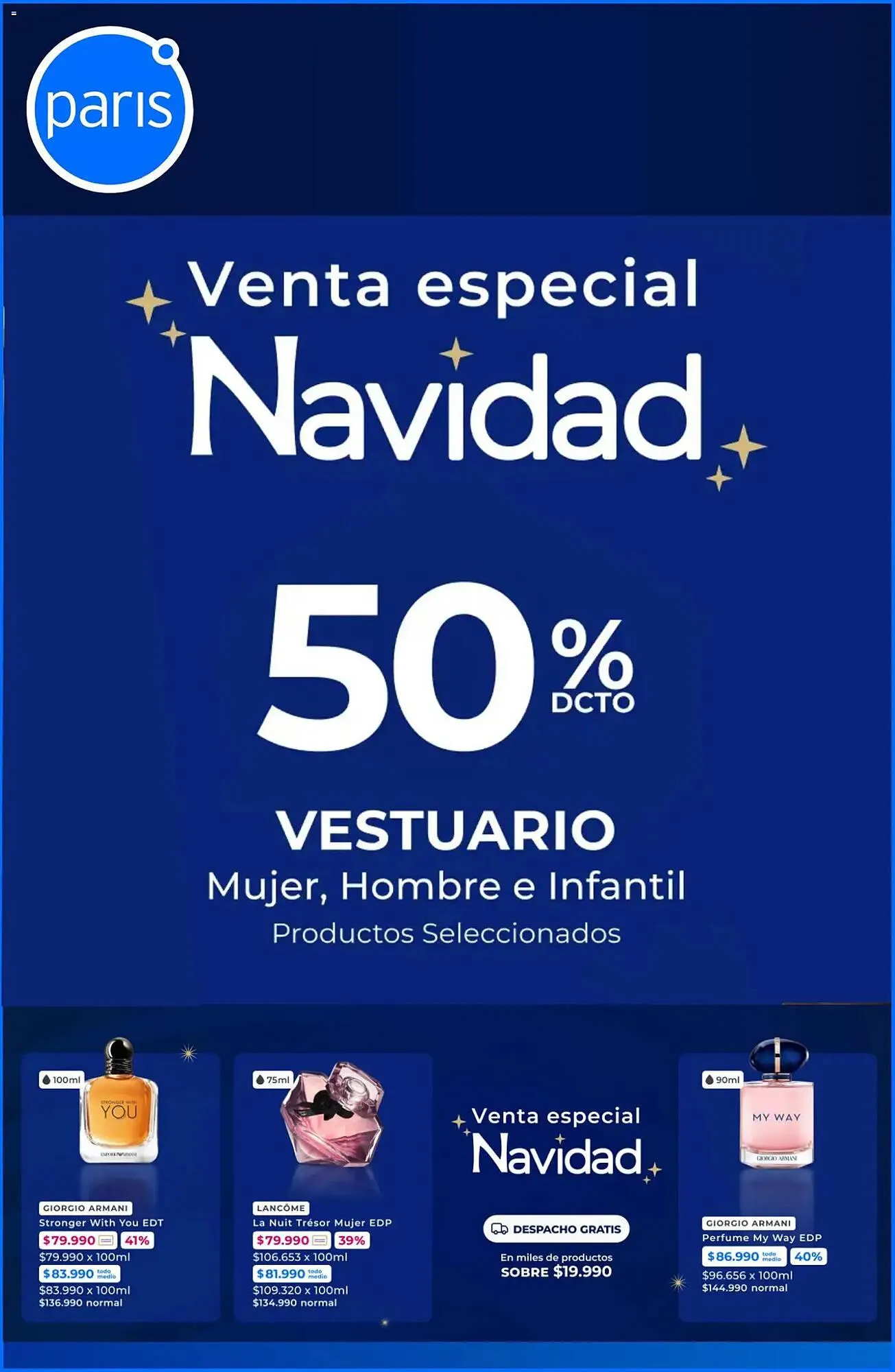 Catálogo de Catálogo Paris 8 de diciembre al 23 de diciembre 2025 - Página 1