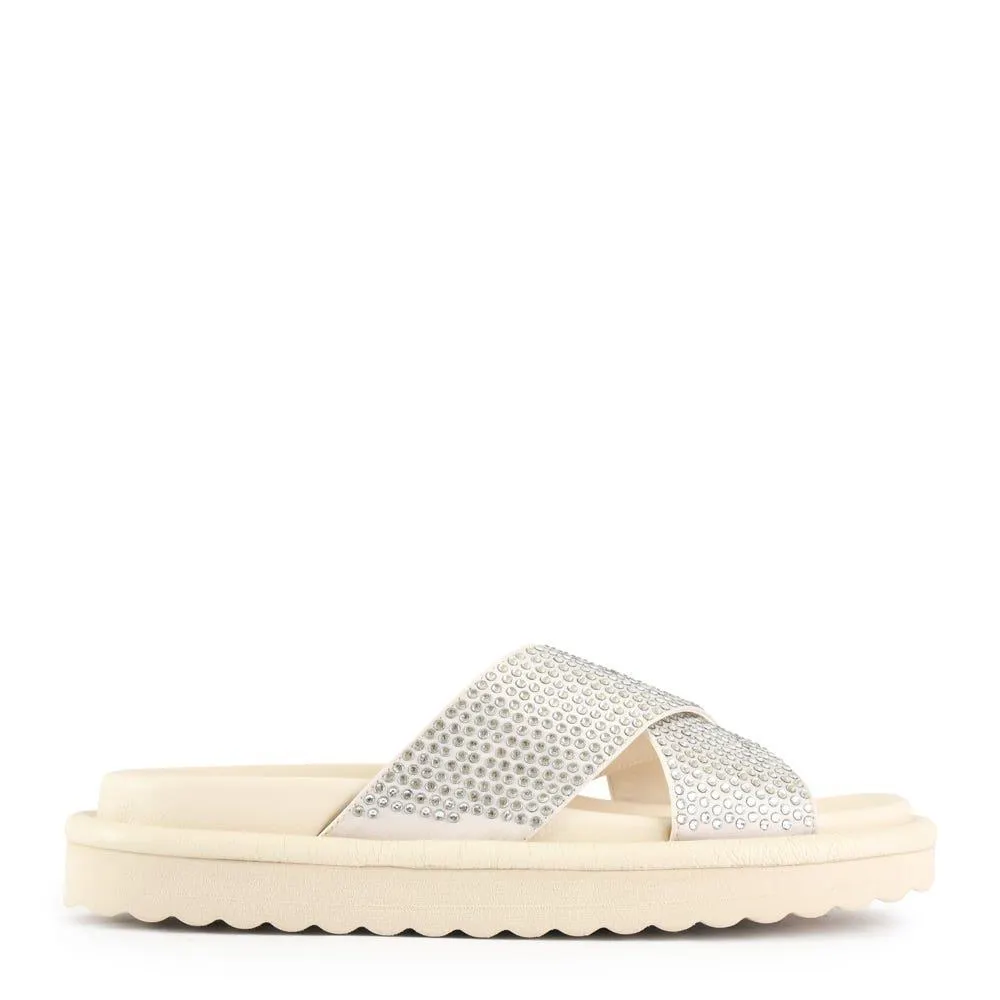 Alanna Sandalia Blanco Crudo