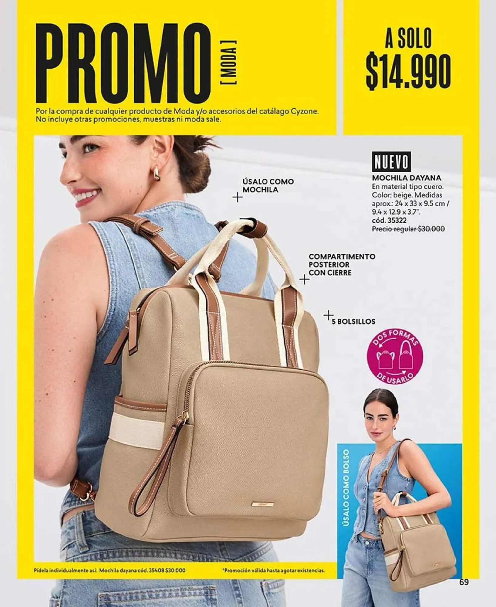 Catálogo de Catálogo Cyzone 7 de mayo al 31 de mayo 2025 - Página 69