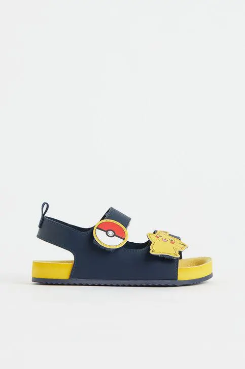 Sandalias con motivo
