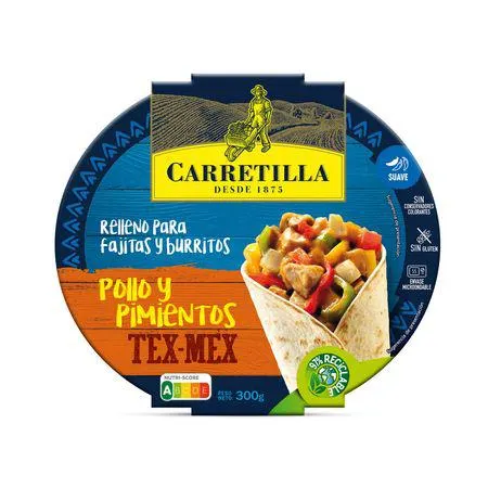 Relleno Pollo Pimientos Carretilla 300 g