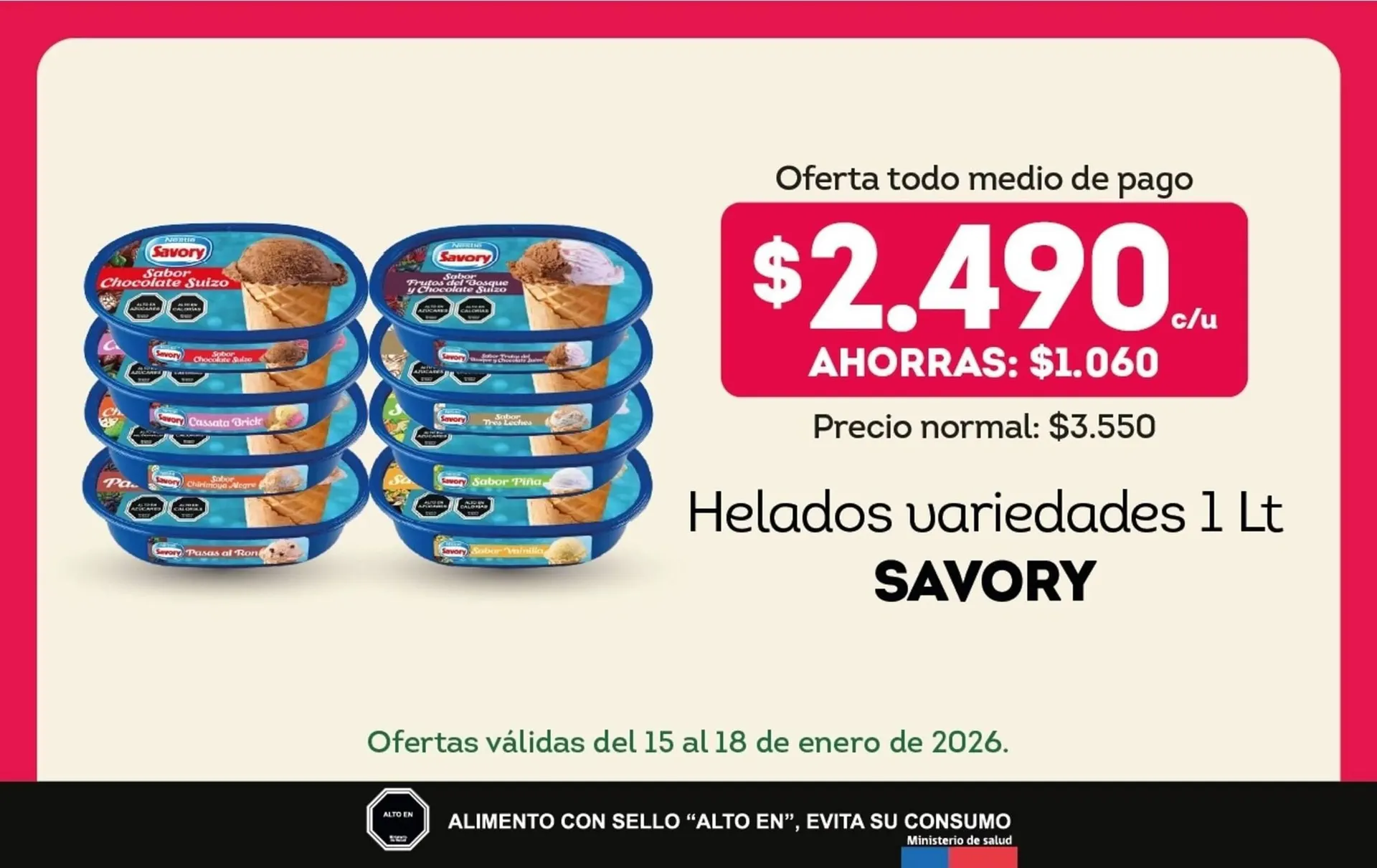 Catálogo de Catálogo Tottus 15 de enero al 18 de enero 2026 - Página 1
