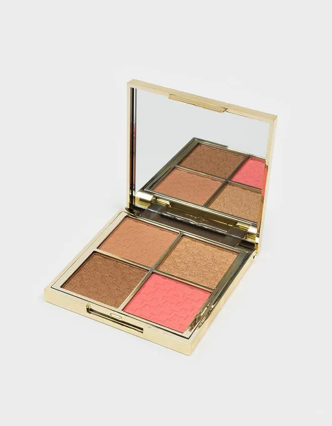 Paleta de rostro "glowy all the way"