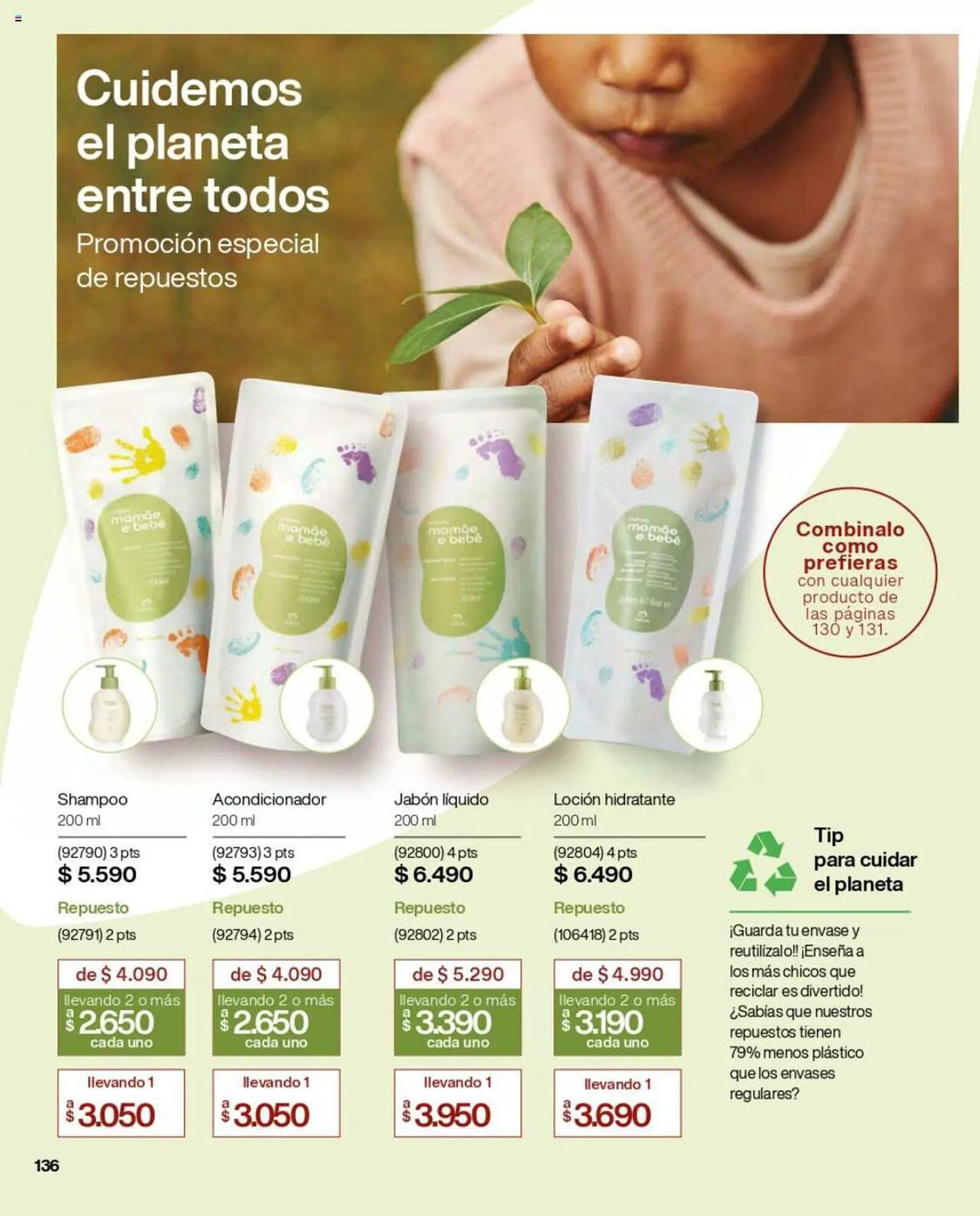 Catálogo de Catálogo Natura 1 de agosto al 31 de agosto 2023 - Página 136