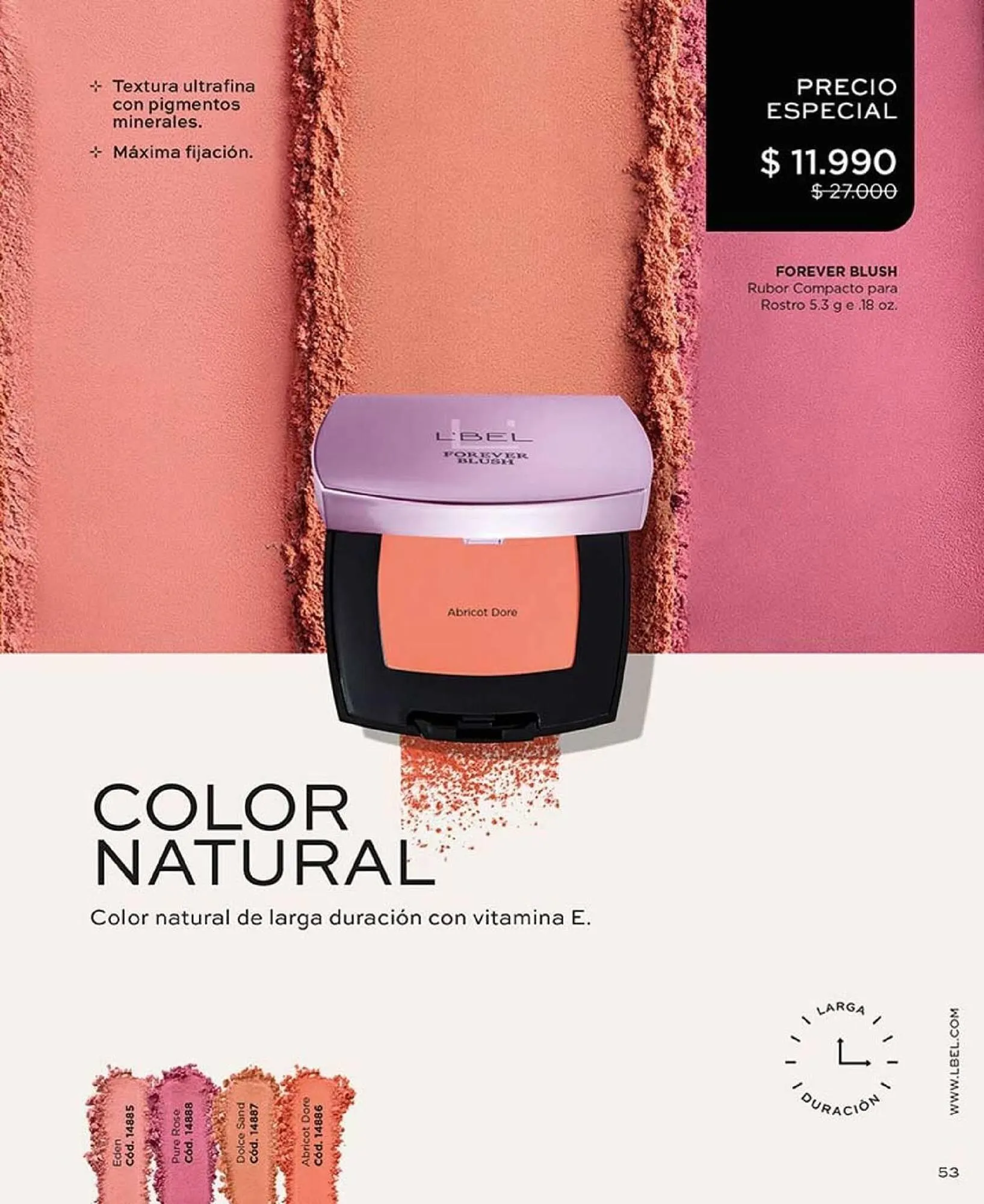 Catálogo de Catálogo L'Bel 10 de julio al 31 de diciembre 2025 - Página 53