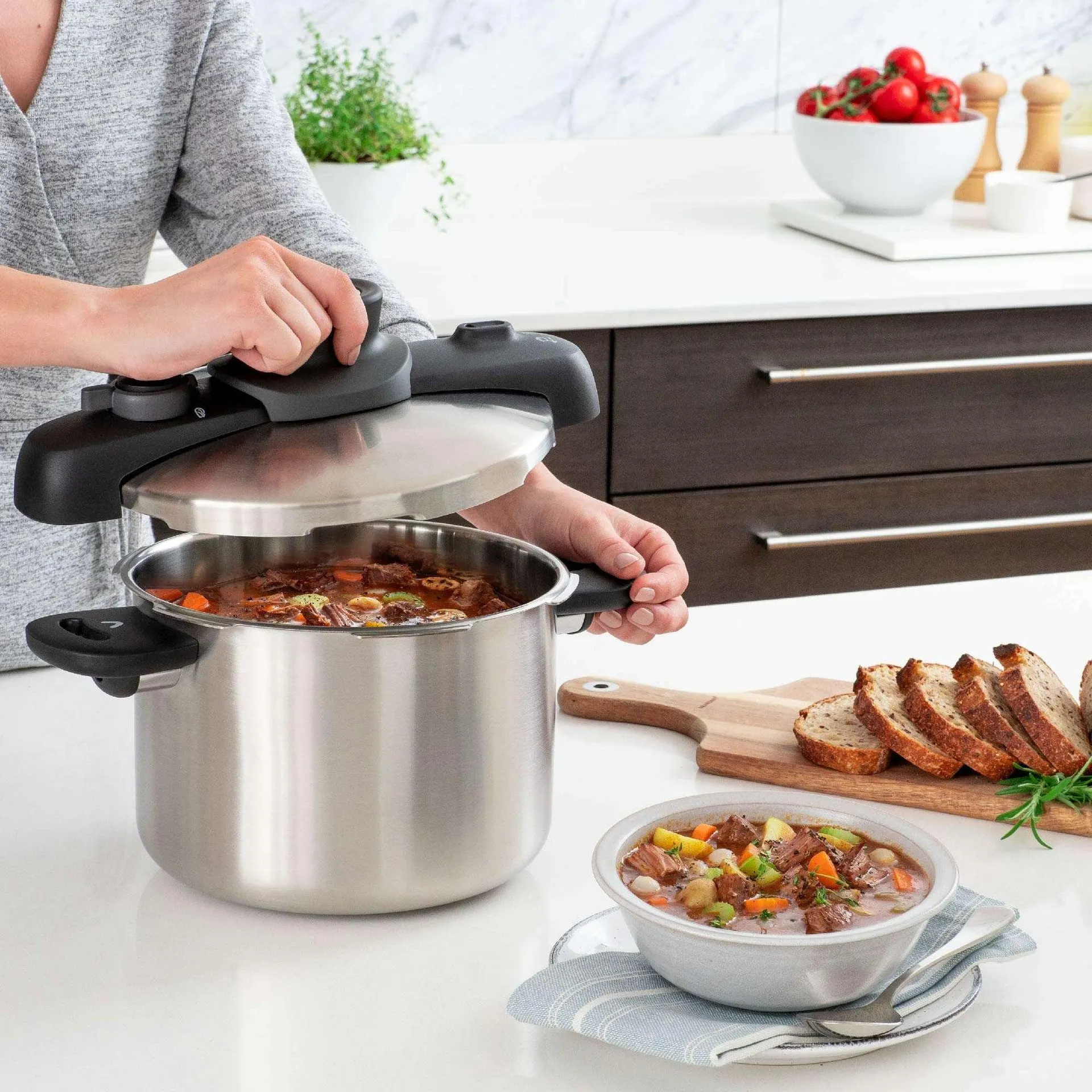 Olla a Presión Secure Compact 6 Lts Tefal