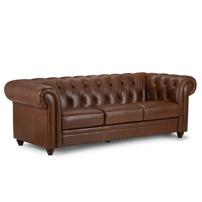 Sofá Chesterfield Cuero
