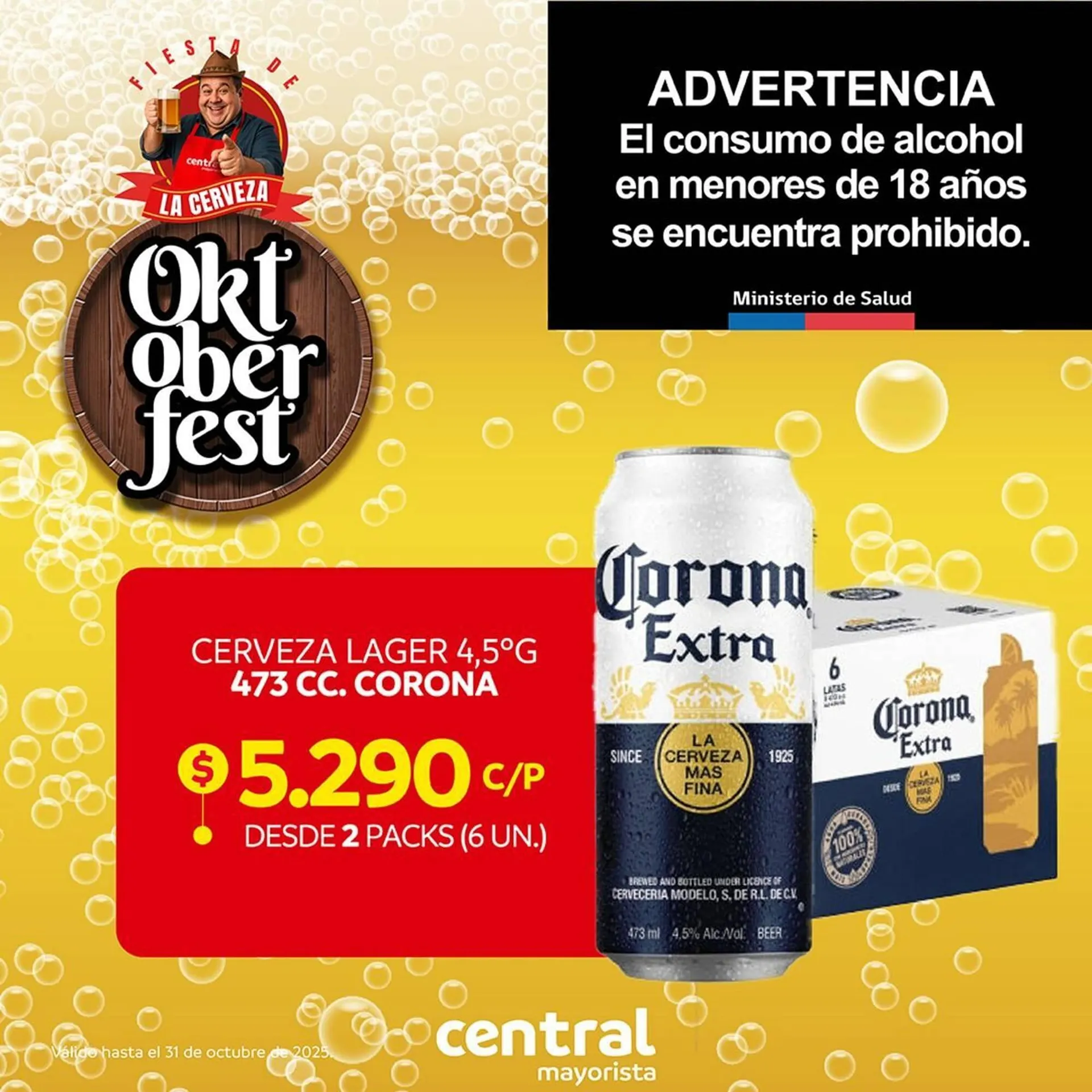 Catálogo de Catálogo Central Mayorista 5 de octubre al 31 de octubre 2025 - Página 6