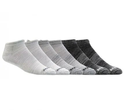 6 Pack Men's Socks - Supersoft Gray