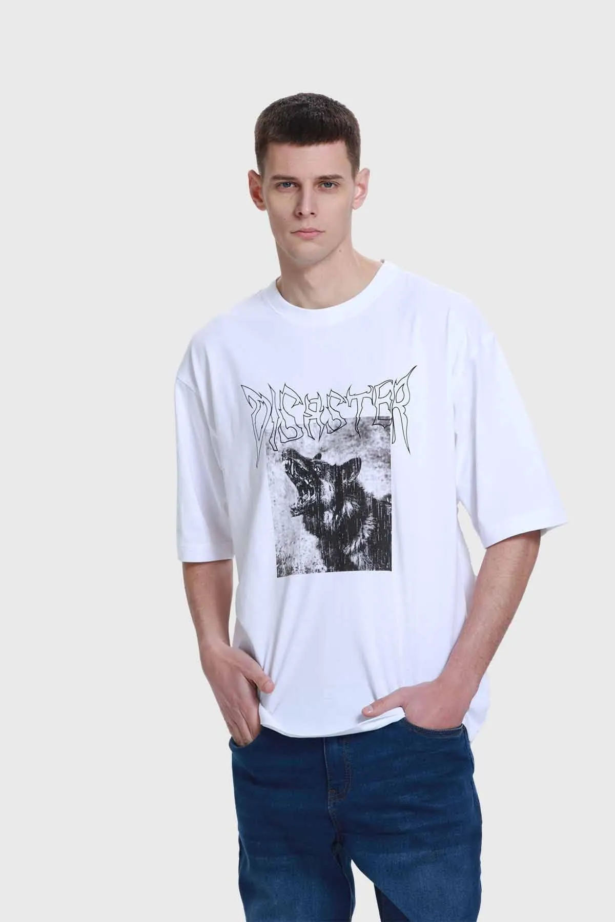 Polera Hombre Blanco