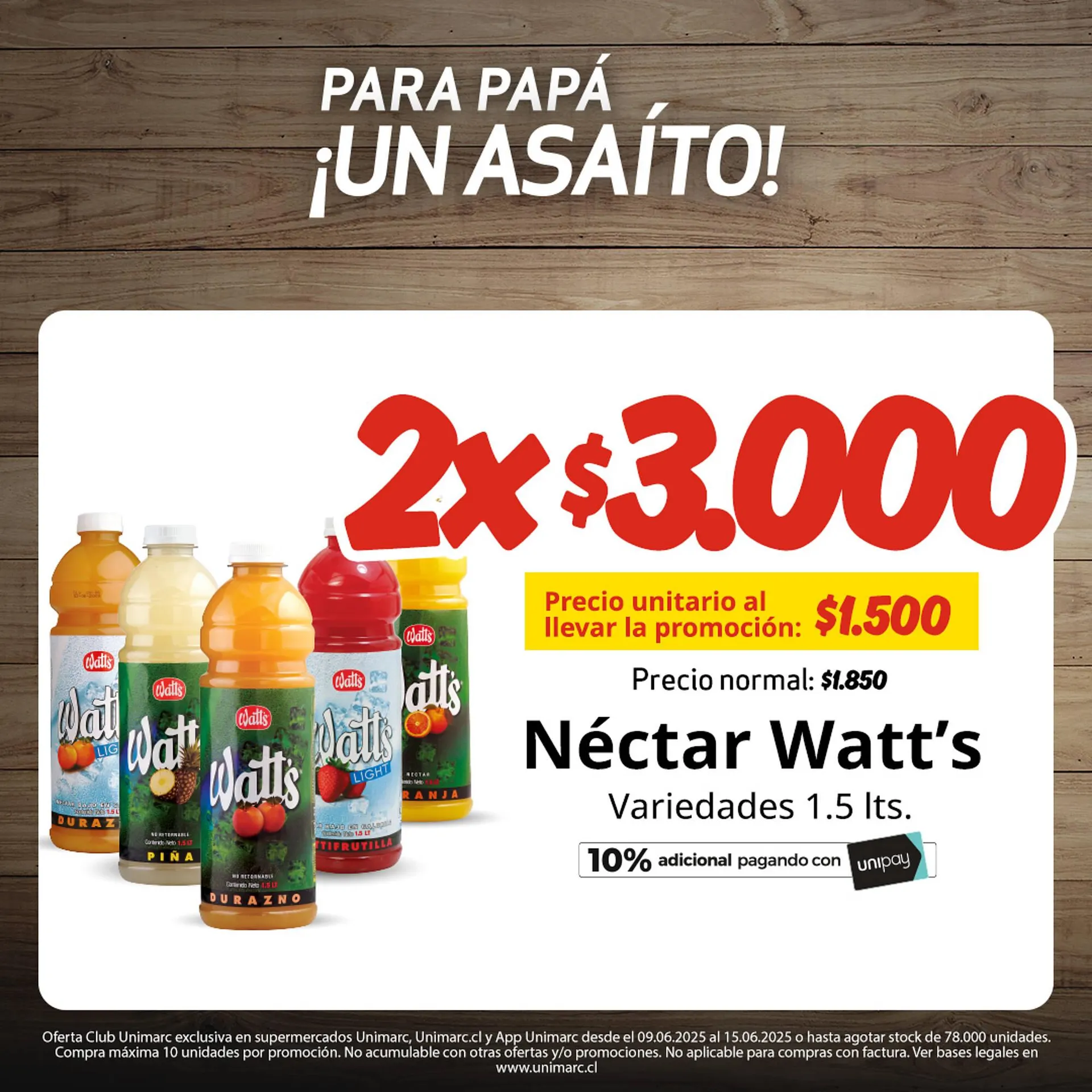 Catálogo de Catálogo Unimarc 9 de junio al 15 de junio 2025 - Página 3