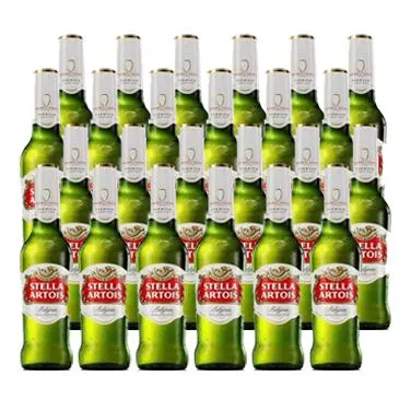 Cerveza Stella Artois Botella 330 CC x24 | Liquidos.cl