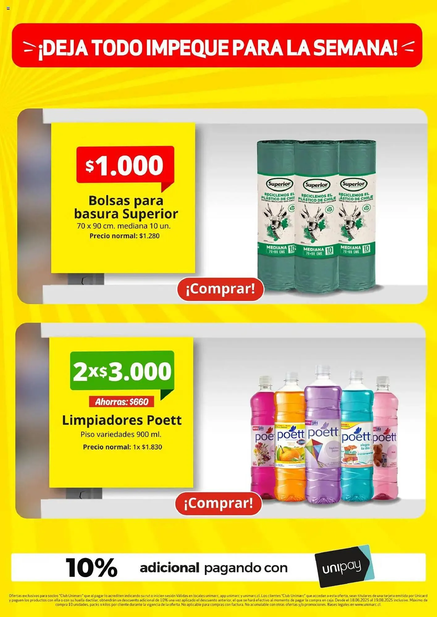 Catálogo de Catálogo Unimarc 18 de junio al 19 de agosto 2025 - Página 27