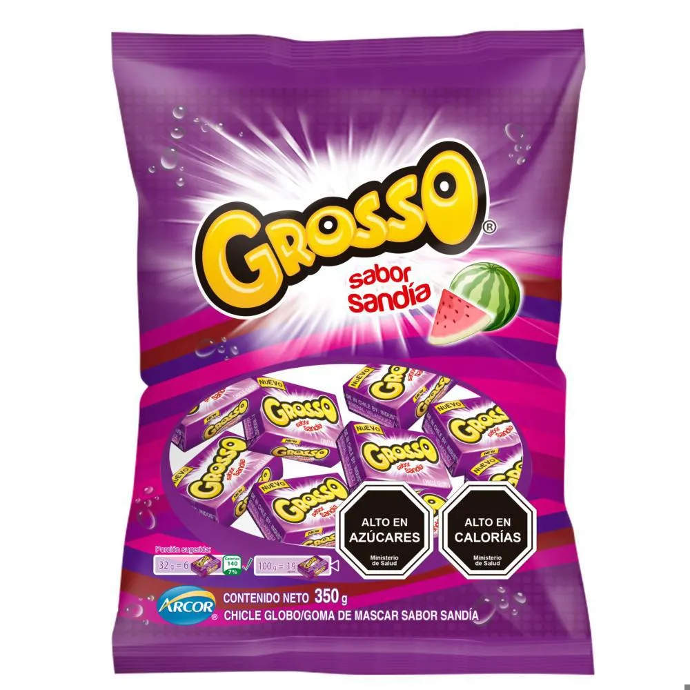 Chicle sabor sandía bolsa